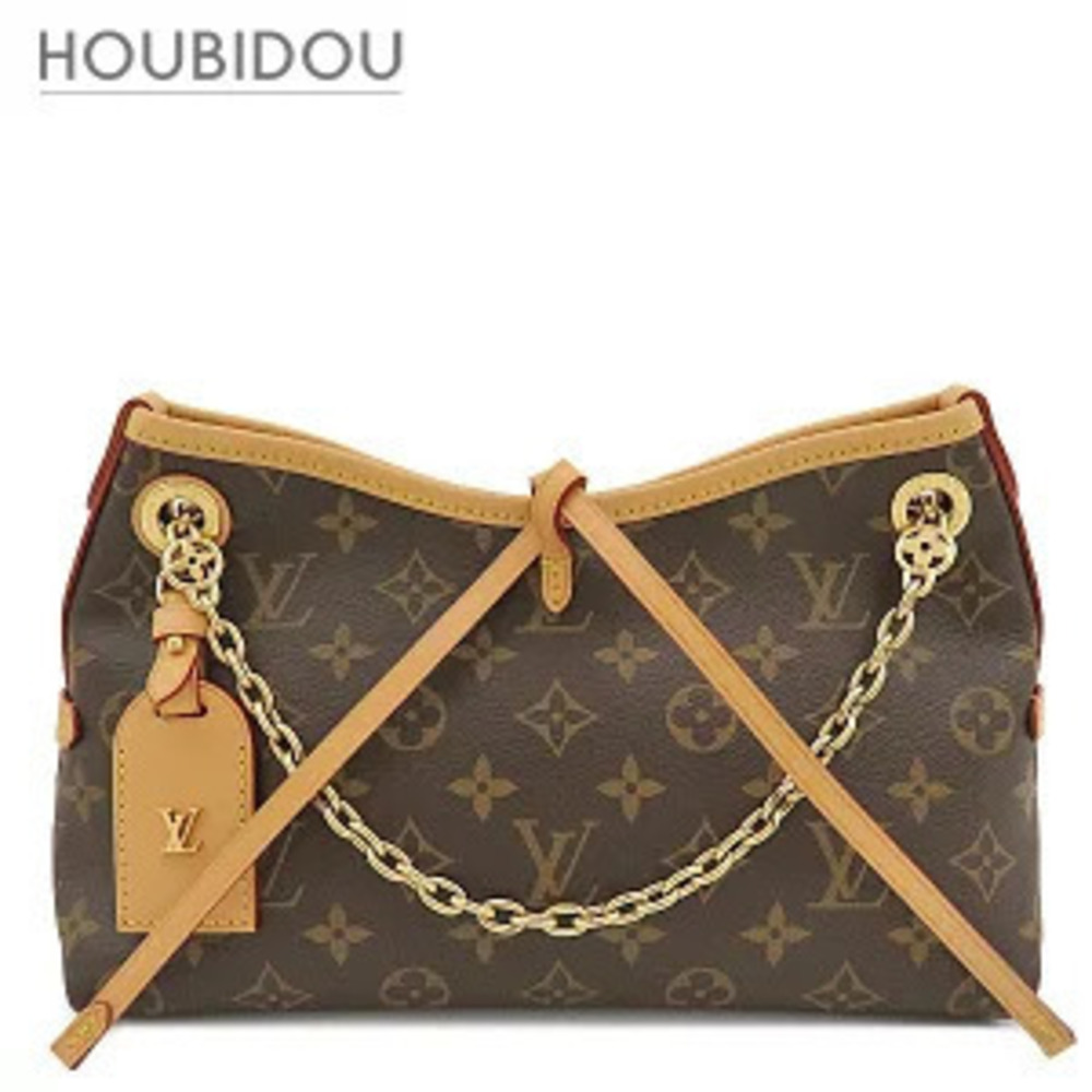 Louis Vuitton bag Carryall Monogram canvas Brown Handbag Shoulder